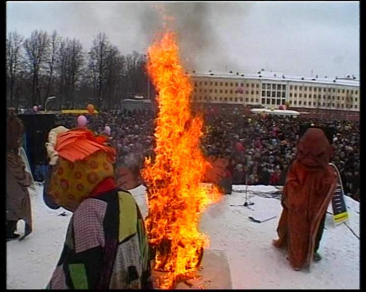 Масленичные гуляния в Кирове.