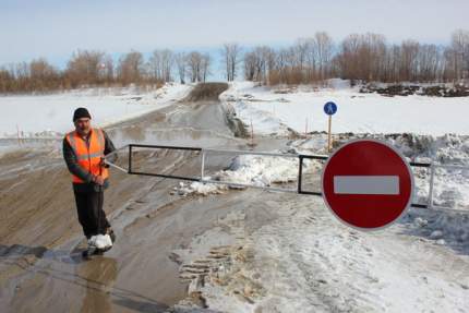 В Кировской области закрыли все ледовые переправы.