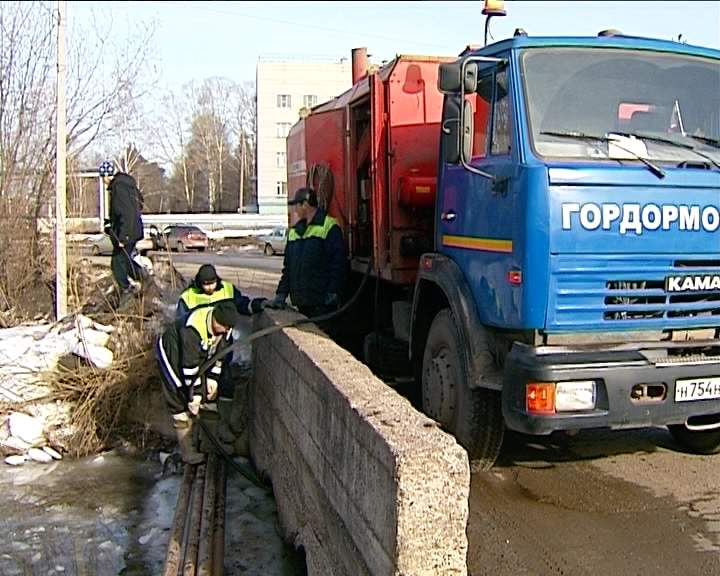 Дорожники готовятся к паводку