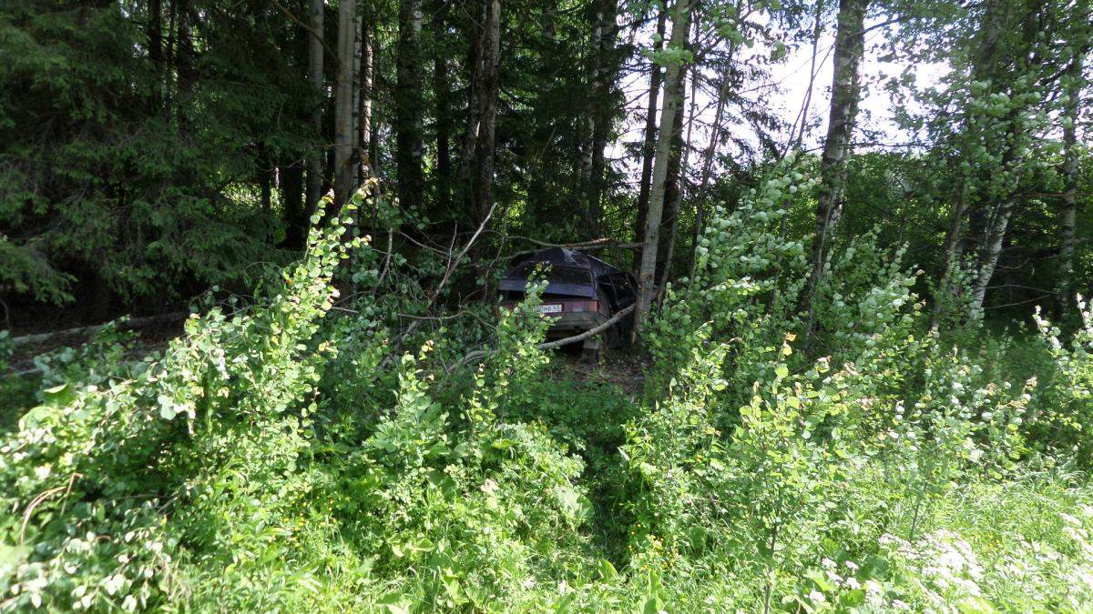 В Куменском районе в кювет улетела 