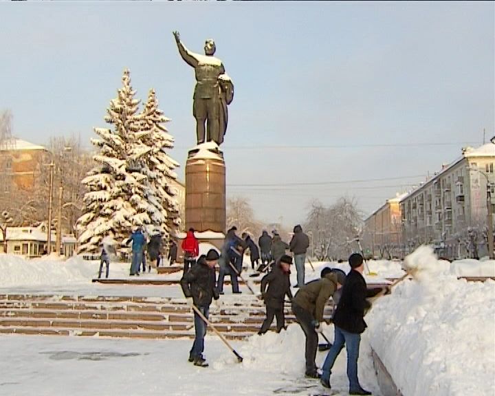 Очистка города от снега