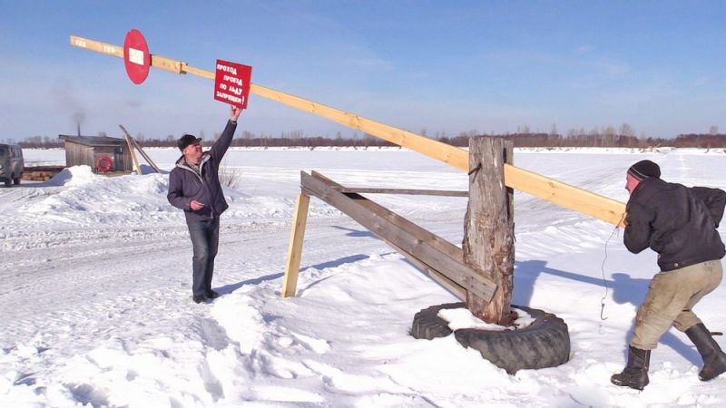 Ледовые переправы в Кировской области - под особым контролем