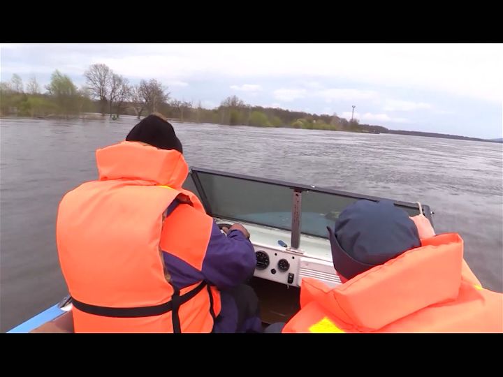 Вода в Вятке поднимается равномерно