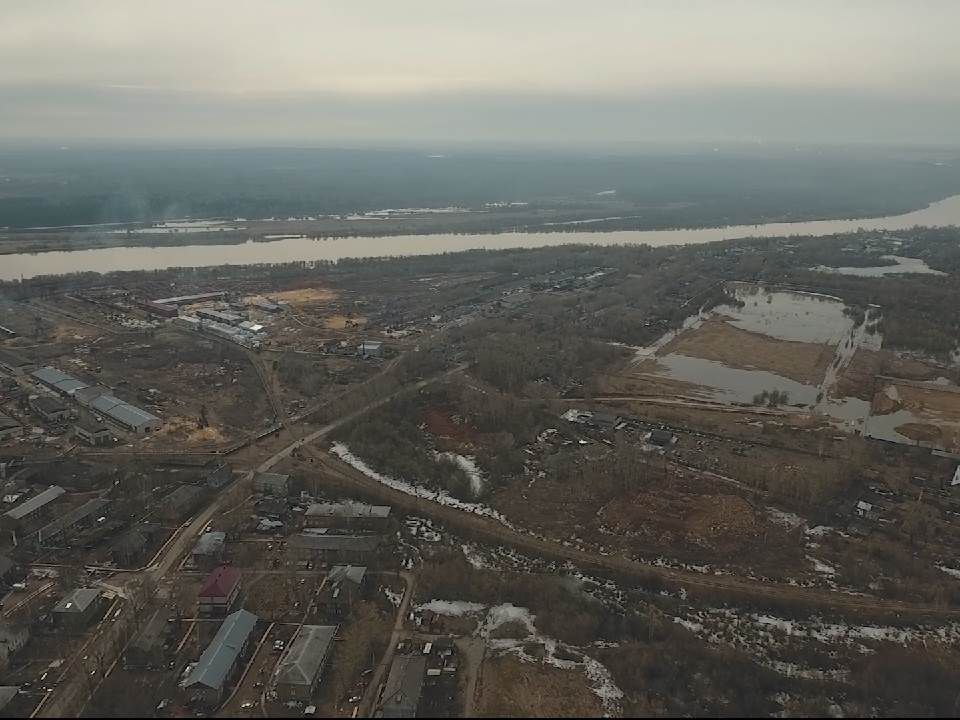 За сутки вода в реке Вятке поднялась на 32 см.