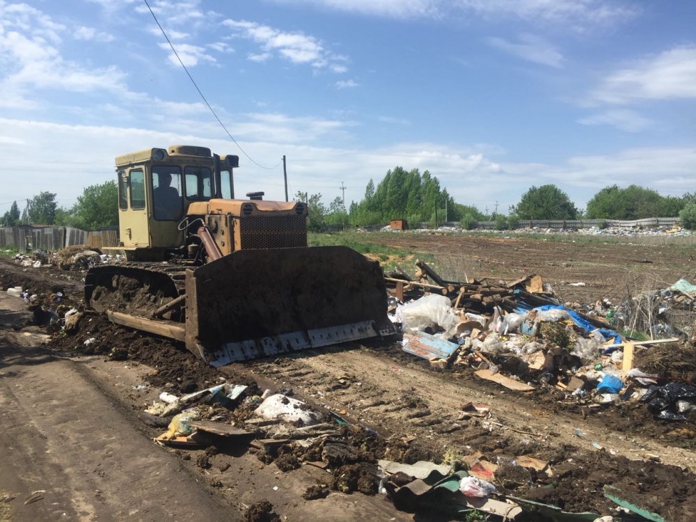 На полигоне ТБО в Перекопе запретили размещать мусор.