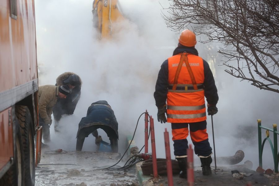 В центре Кирова произошла авария на водопроводе.