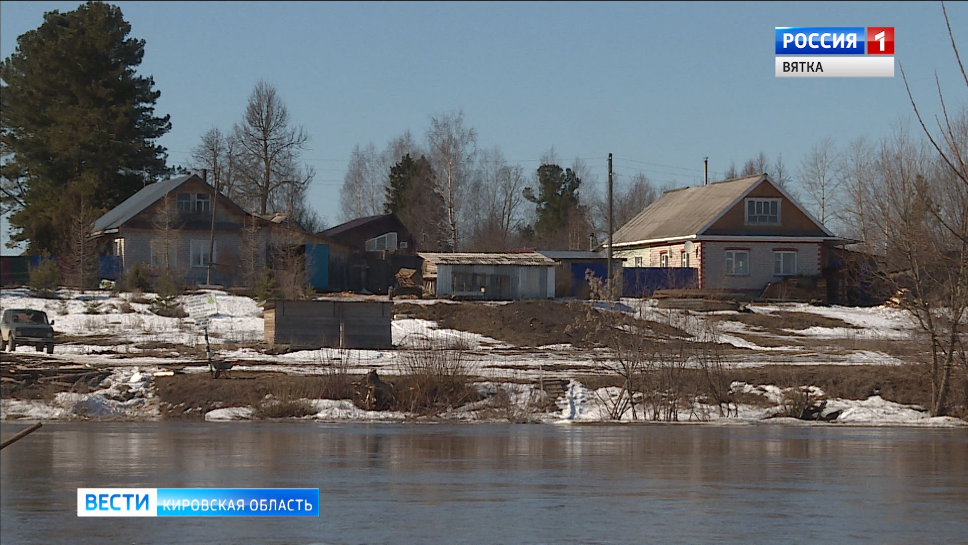 На Вятке продолжается аномально ранний подъем уровня воды