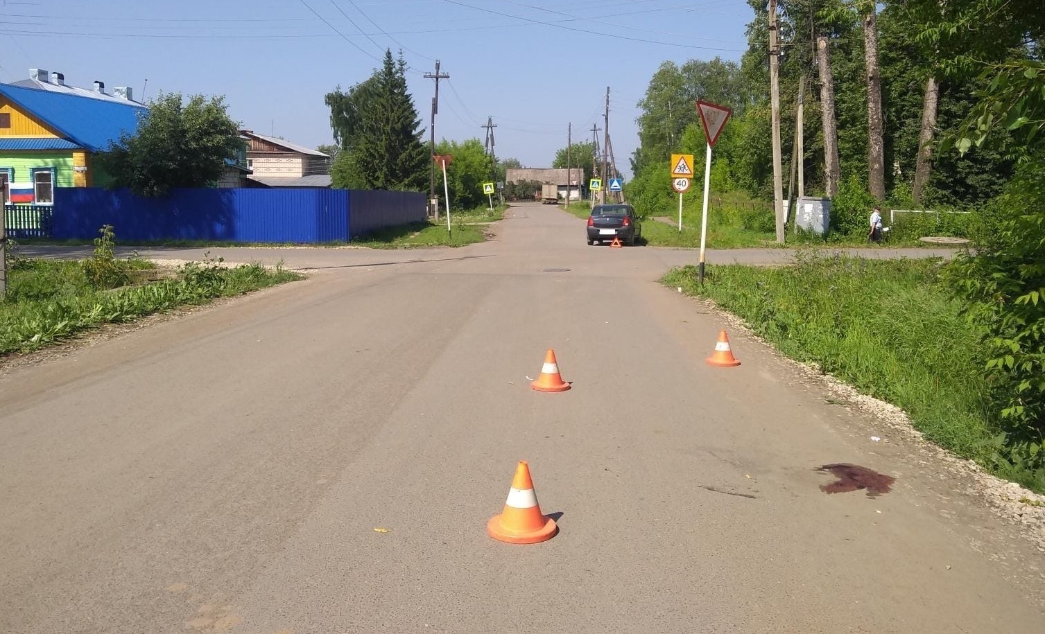 В Зуевке в ДТП погибла 84-летняя пенсионерка.