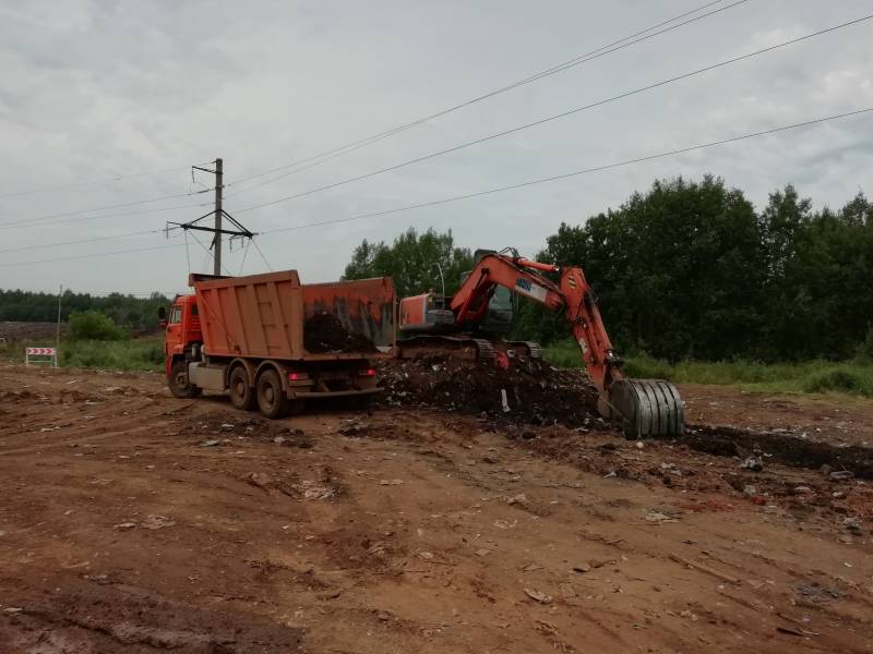 В Вахрушах установили видеонаблюдение за рекультивацией свалки