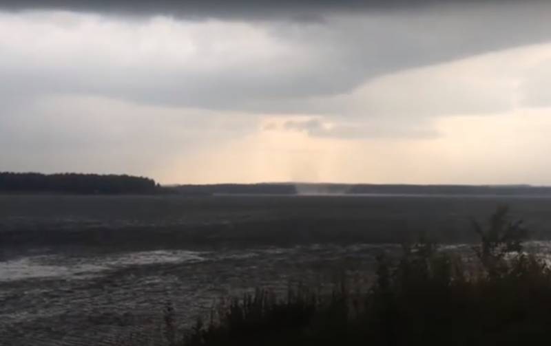 В Белохолуницком районе зафиксировали водяной смерч