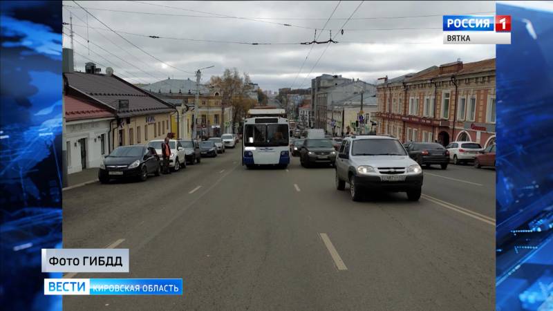 В Кирове в троллейбусе была травмирована пенсионерка