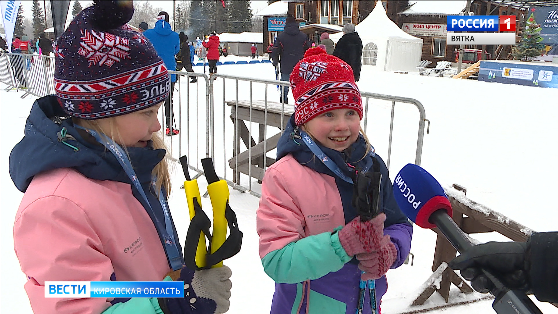 В Верхошижемье состоялась Новогодняя гонка