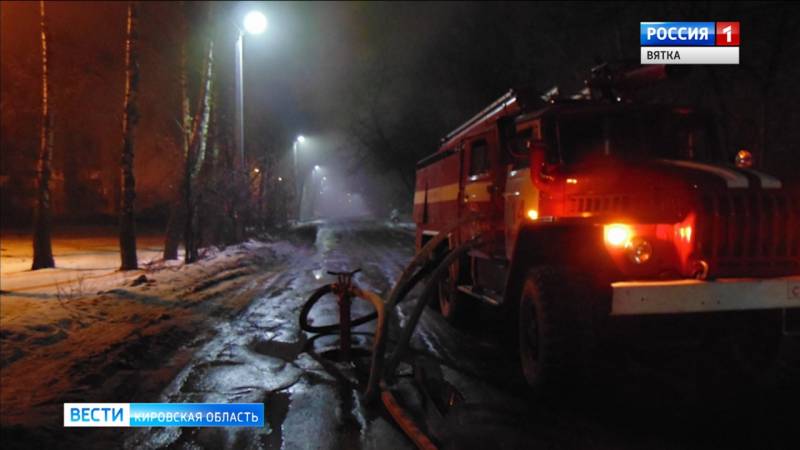 В Слободском и Малмыжском районах в пожарах погибли два человека