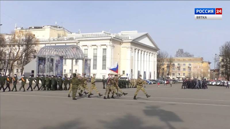 Прямую трансляцию Парада Победы в Кирове можно увидеть на сайте ГТРК «Вятка»