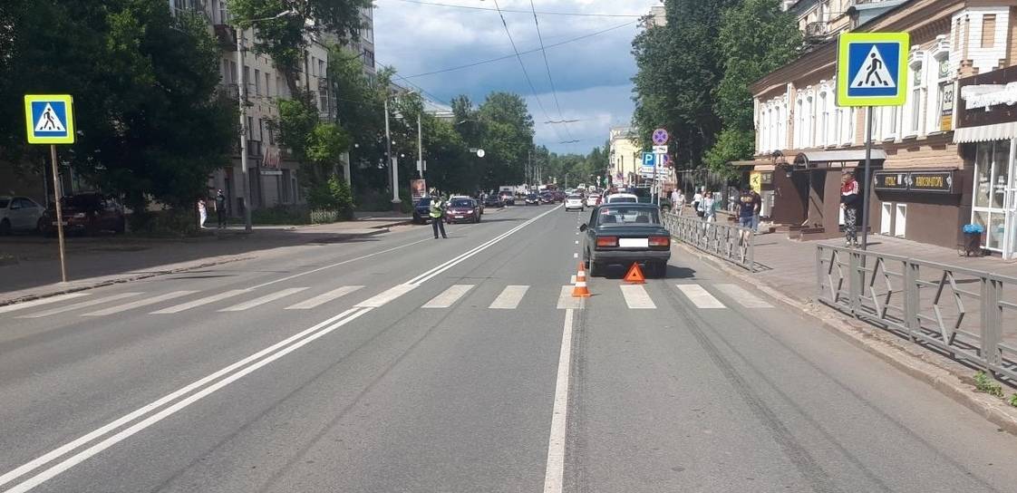 В Кирове в ДТП пострадала женщина - пешеход