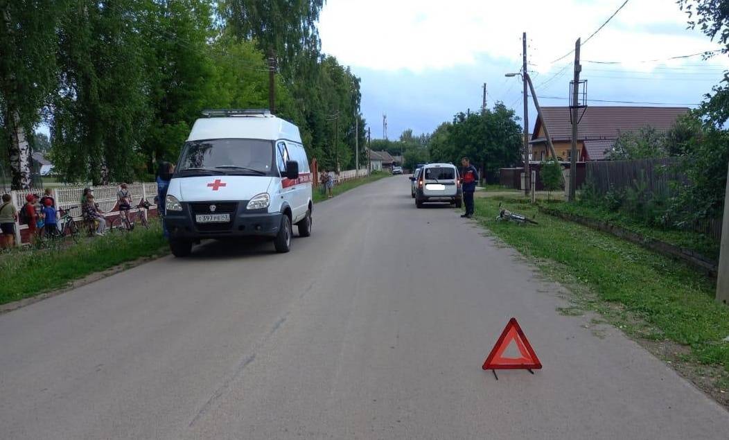 В Лебяжском районе в ДТП пострадал водитель мотоцикла