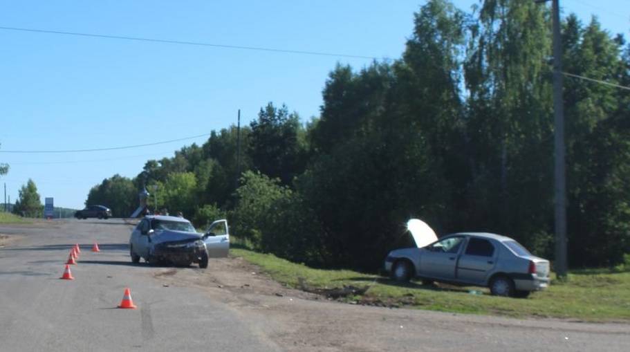 В Кильмезском районе в ДТП пострадали три человека