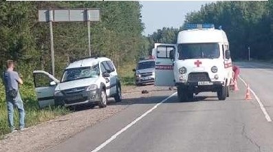 В Верхошижемском районе водитель «Лада Ларгус» сбил пешехода