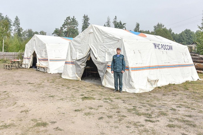 Кировчане помогают тушить лесной пожар в Марий Эл