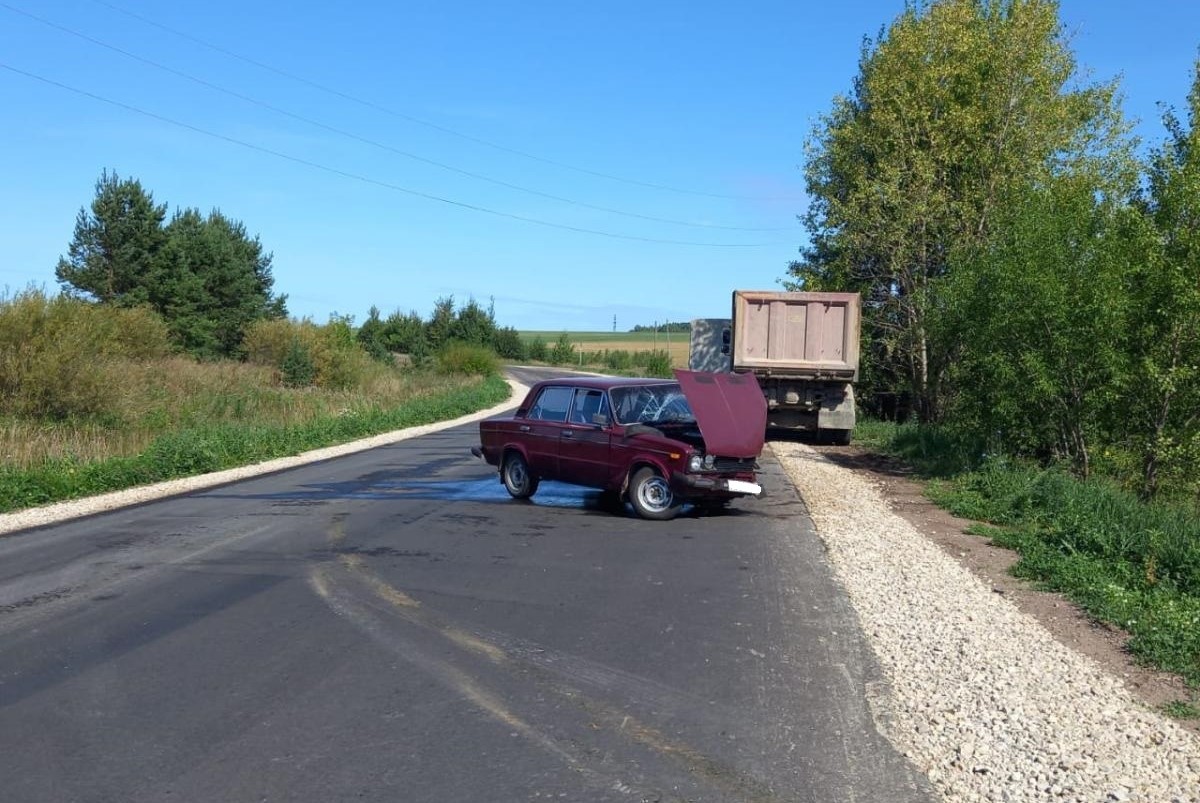 В Лебяжском районе столкнулись два автомобиля