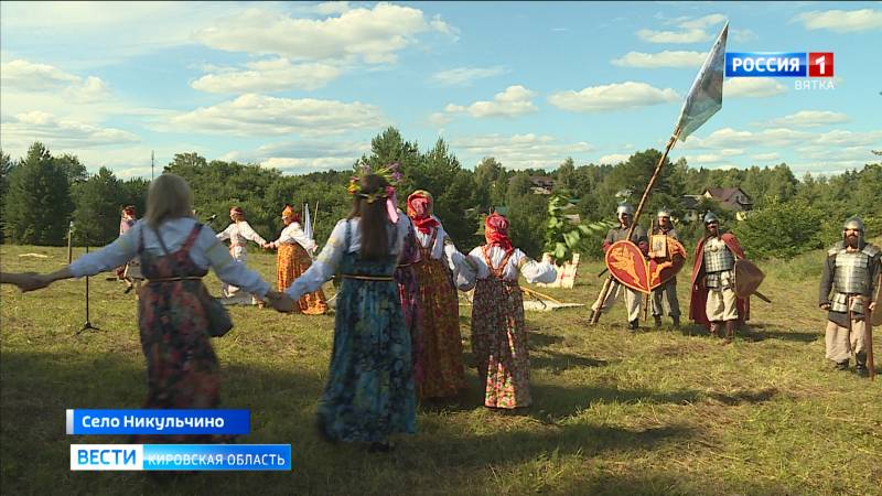 В селе Никульчино прошел День земли Вятской