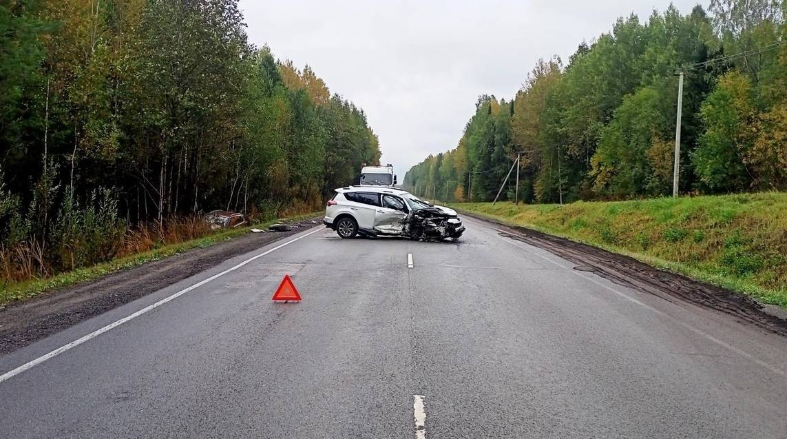 В Белохолуницком районе в ДТП пострадали 4 взрослых человека и младенец