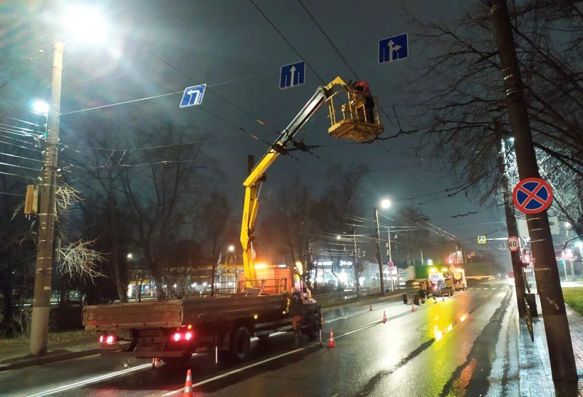 В Кирове с 6 ноября изменилось движение по полосам на перекрестке улиц  Щорса и Производственной » ГТРК Вятка - новости Кирова и Кировской области