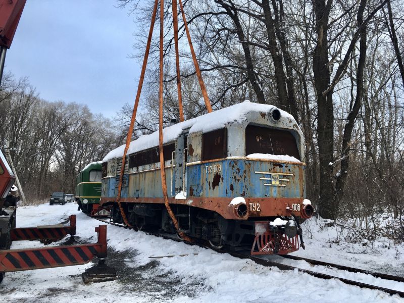 В Кирово-Чепецкий музей железной дороги прибыл тепловоз 1956 года постройки