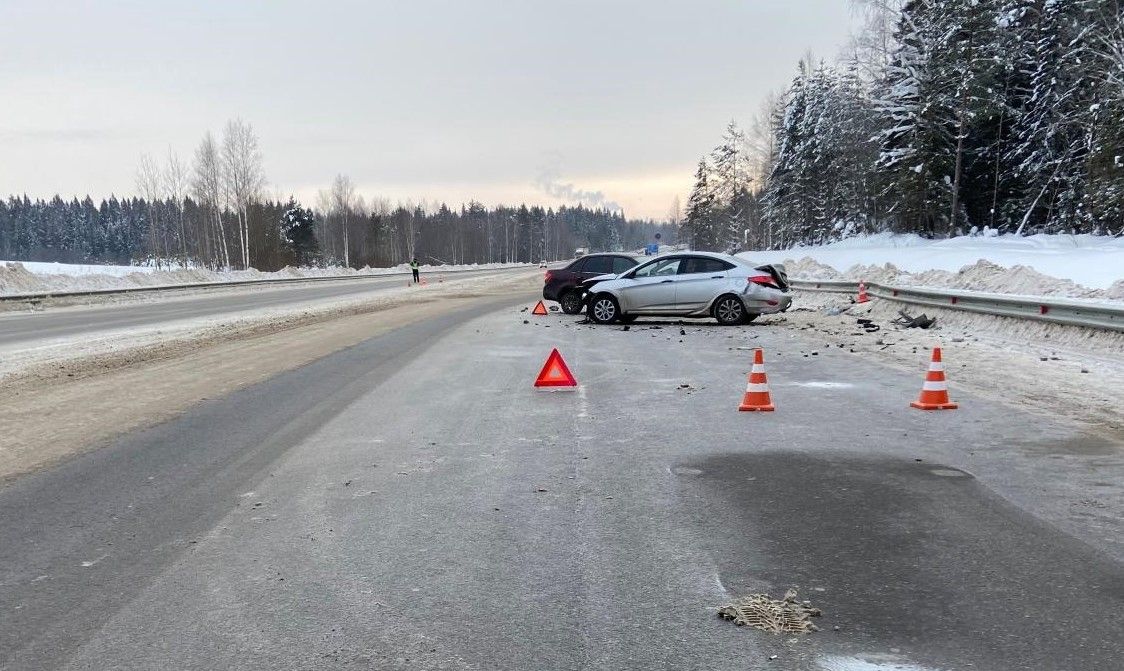 Два человека пострадали в ДТП на Южном обходе Кирова