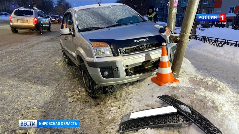 За сутки в Кировской области произошло 8 ДТП: один человек погиб, 10 получили травмы