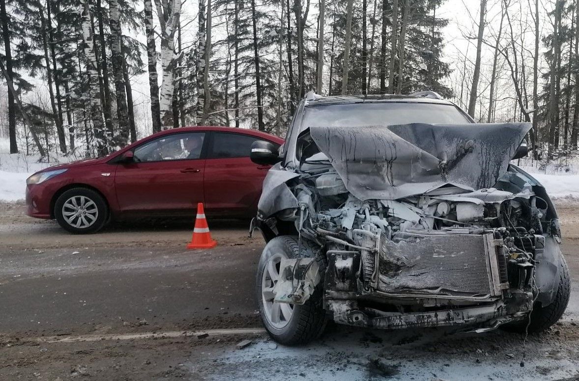 В Кирово-Чепецком районе пьяный водитель SsangYong врезался в «КАМАЗ» »  ГТРК Вятка - новости Кирова и Кировской области