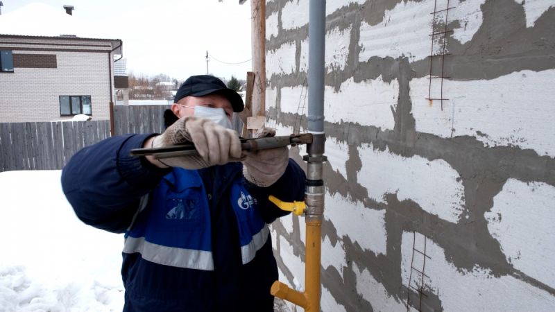 В Кирове продолжается социальная программа газификации домовладений