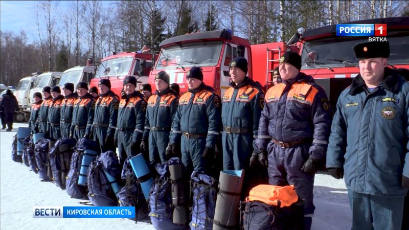 В Юрьянском районе прошел смотр сил и средств спасательных служб