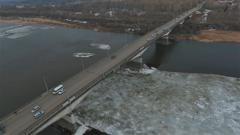 В Кирове Старый мост отметил 60-летие