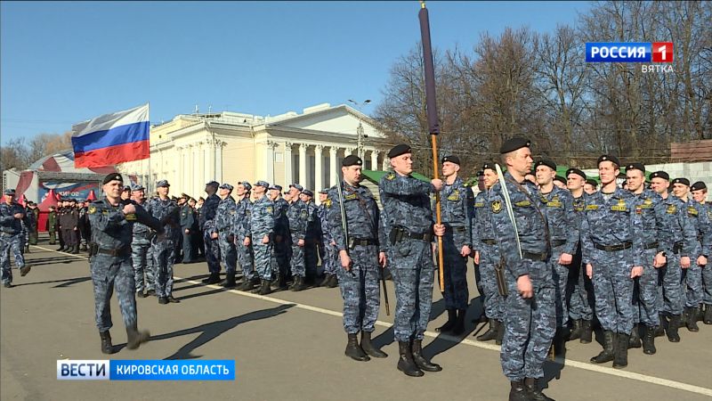 В Кирове начались репетиции Парада Победы