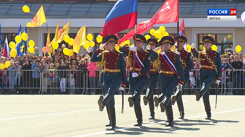 Праздничные мероприятия в городе Кирове 9 мая 2022 года