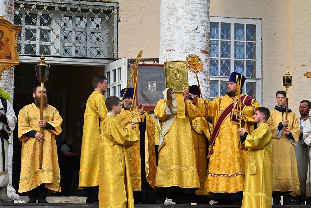 Паломники прибыли в Великорецкое