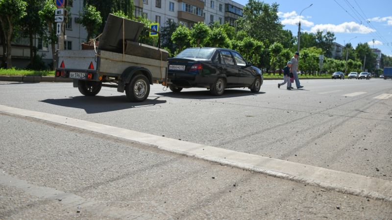 Шумовые полосы планируют нанести еще на шести участках в Кирове