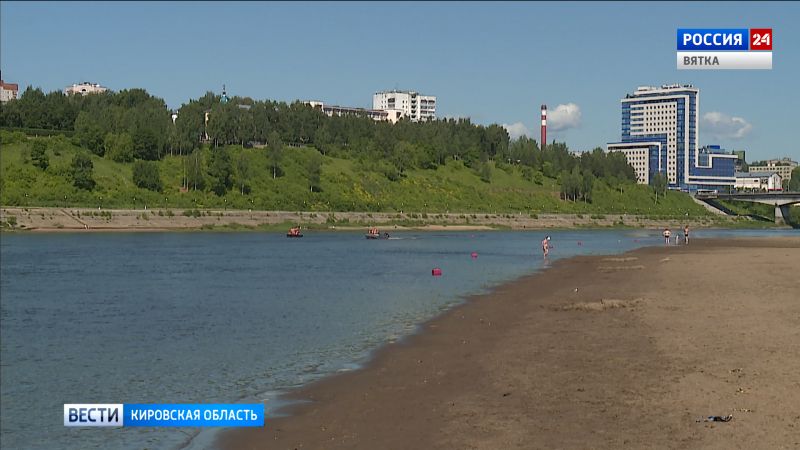 Кировский пляж готовят к началу сезона