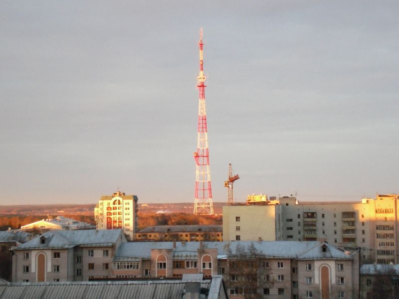 На кировской телебашне 12 июня загорятся огни