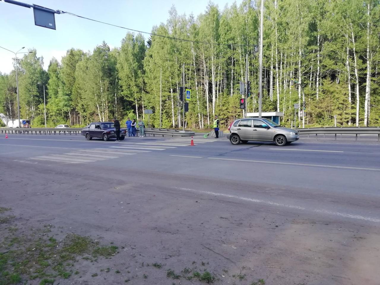 На Южном обходе столкнулись «Лада» и «ВАЗ»