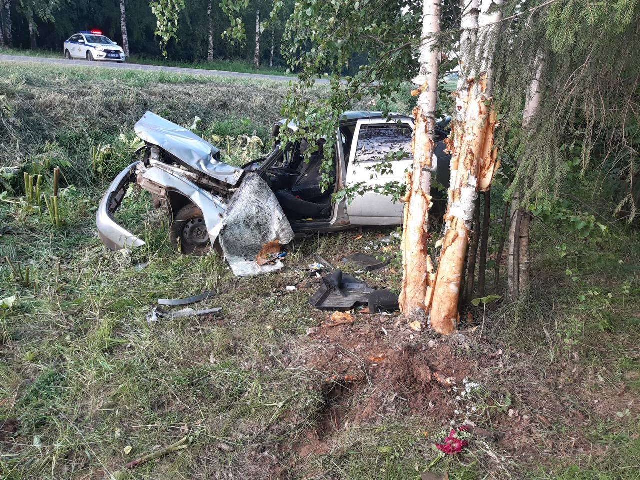 В Русском перевернулся ВАЗ-2112: пострадали четверо » ГТРК Вятка - новости  Кирова и Кировской области