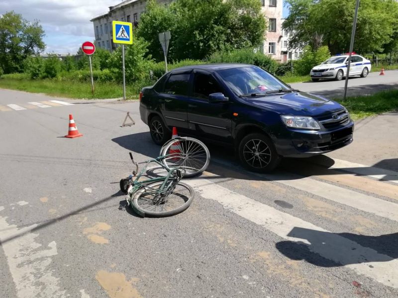 В Лянгасово сбили пенсионера на велосипеде