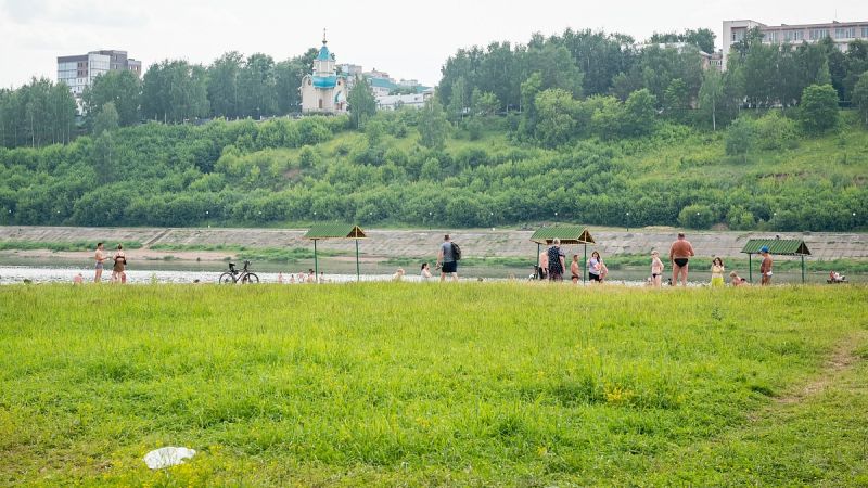 Кировчанам разрешили купаться в Вятке