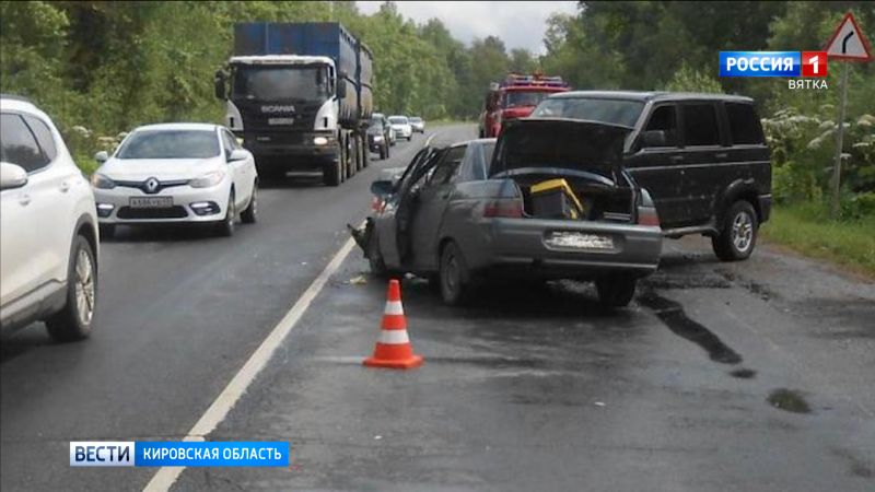 За сутки в Кировской области произошло 10 ДТП с пострадавшими