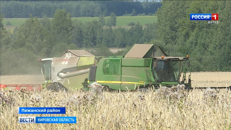 В Кировской области началась уборка урожая