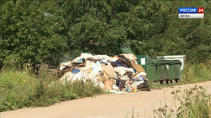 В Кстинино появилась несанкционированная свалка