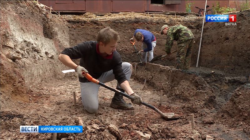 В оборонительном вале Хлыновского кремля обнаружено тайное помещение