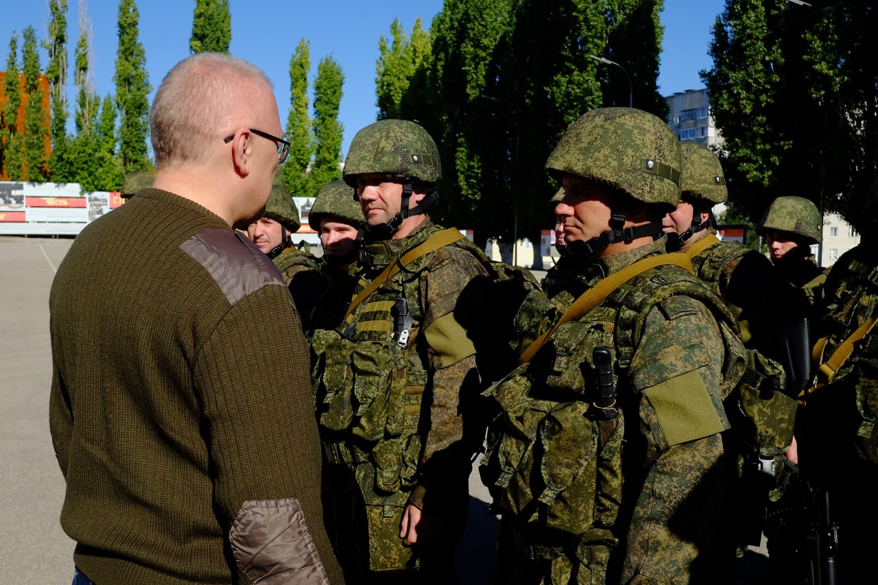 Александр Соколов приехал в Вольск к кировским мобилизованным » ГТРК Вятка  - новости Кирова и Кировской области