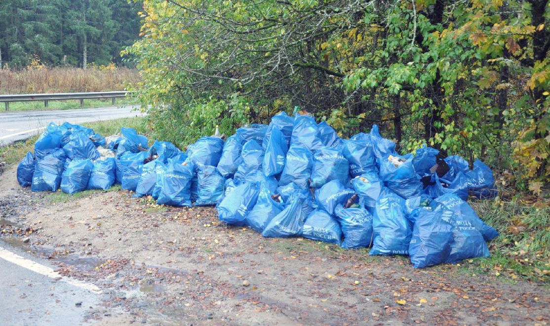 В Зуевке ликвидировали несанкционированную свалку мусора